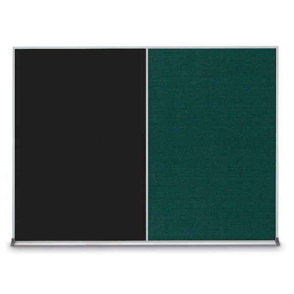 Triple Door Radius Corkboard, 72"X36", B